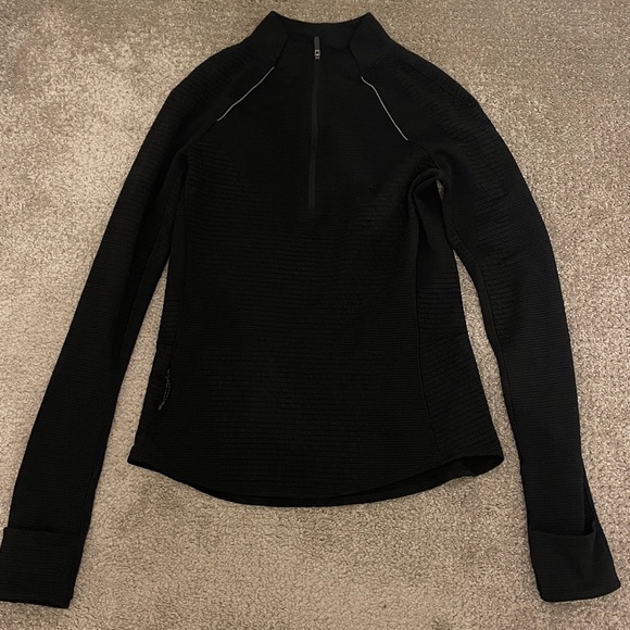 Lululemon Cold-weather Textured Running Top Size 4 - Picture 5 of 10